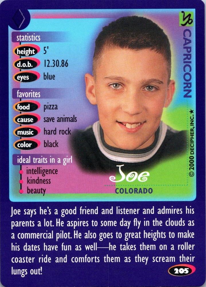 Joe Colorado #205